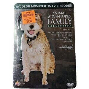 Animal Adventures Family Collection 4 DVD Set NEW Dog Horse 2022